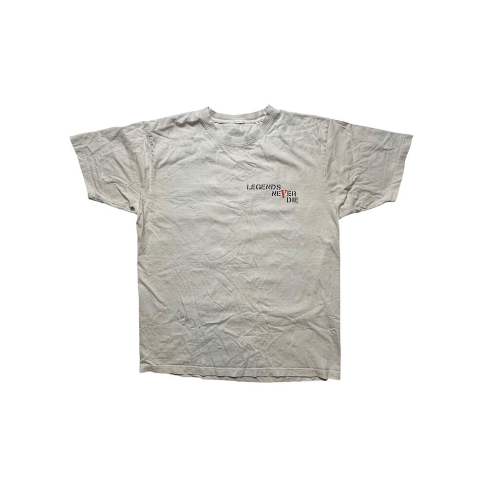 Y2K Vlone x Juice World Butterfly T-shirt Streetwear Size Large